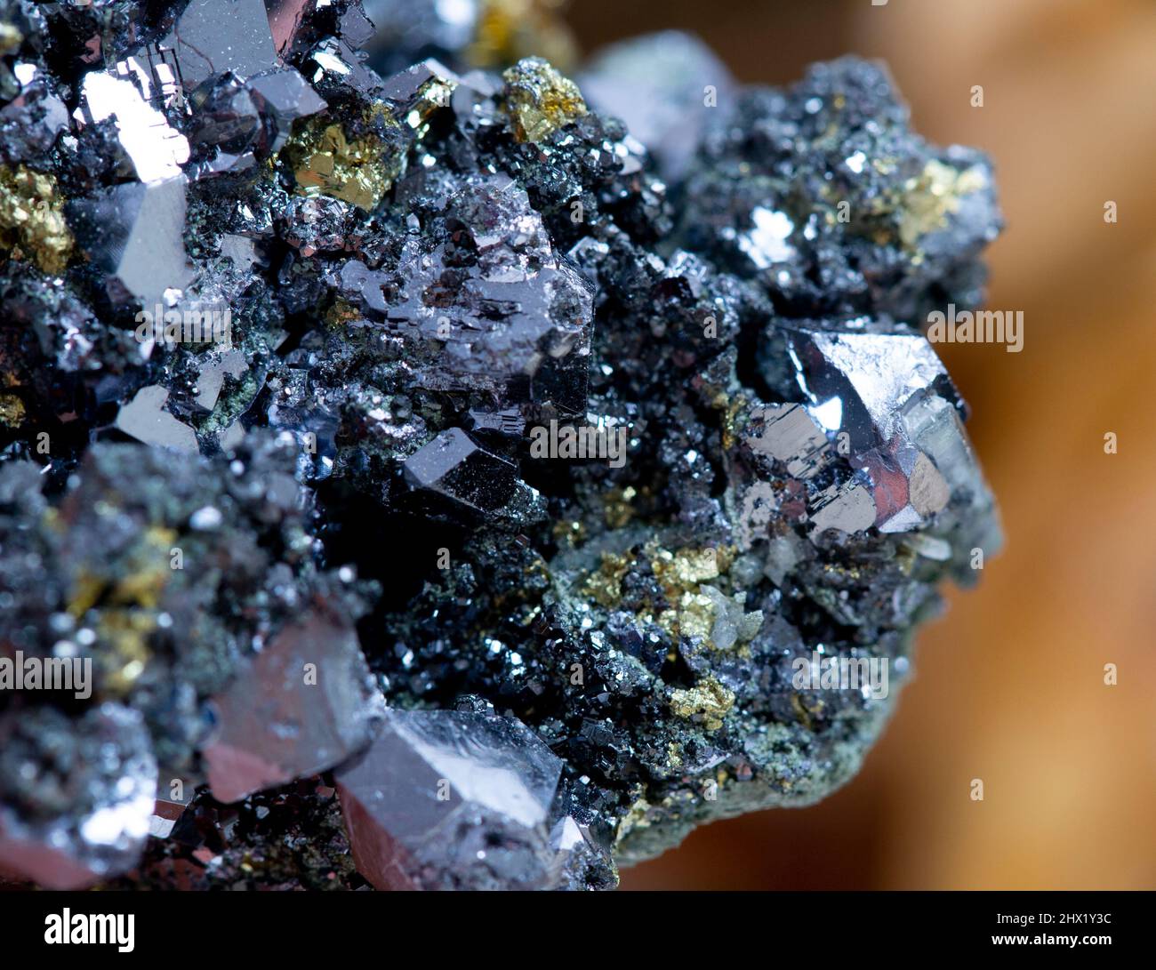 pyrite mineral specimen stone rock geology gem crystal Stock Photo - Alamy