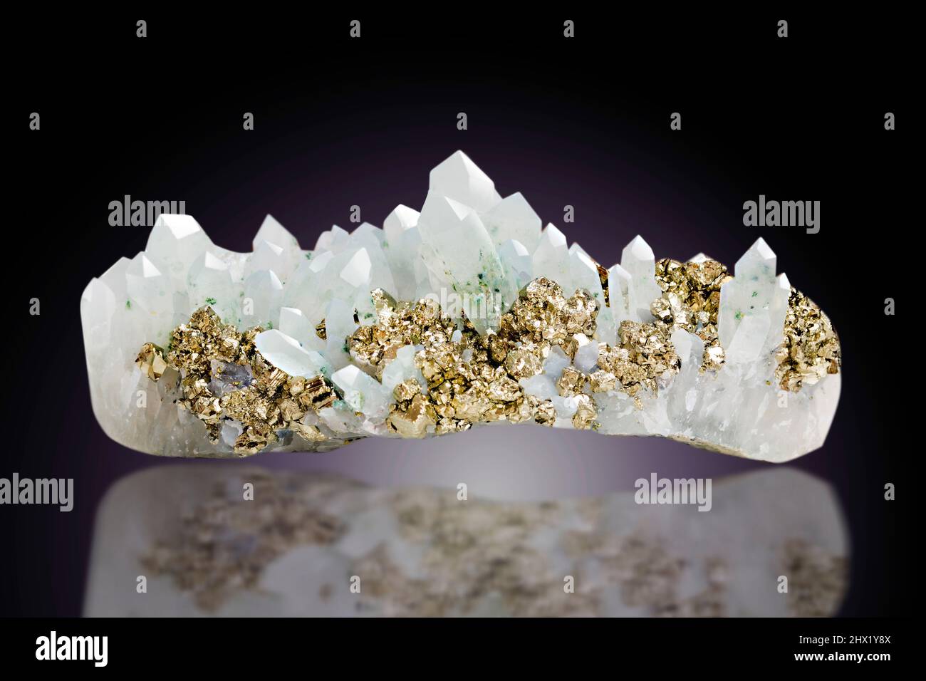 pyrite mineral specimen stone rock geology gem crystal Stock Photo - Alamy
