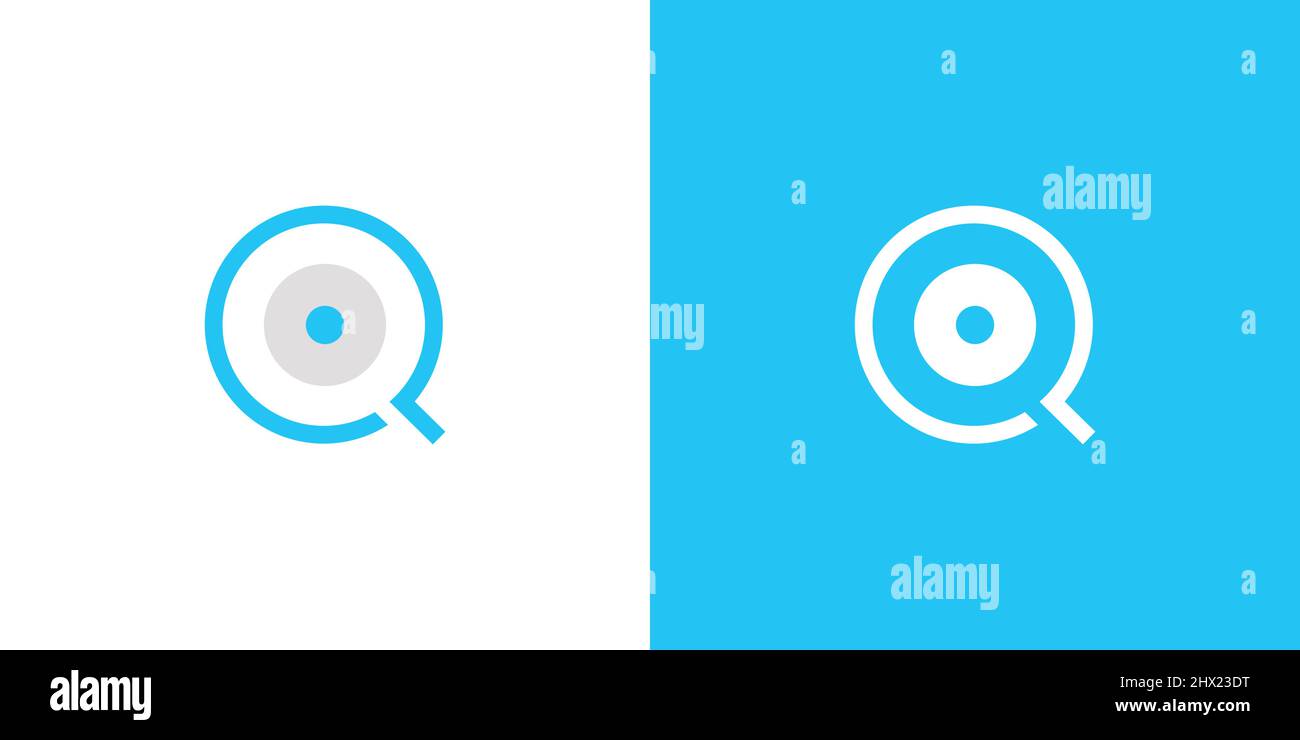 Simple and unique looking for someone logo design Stock Vector