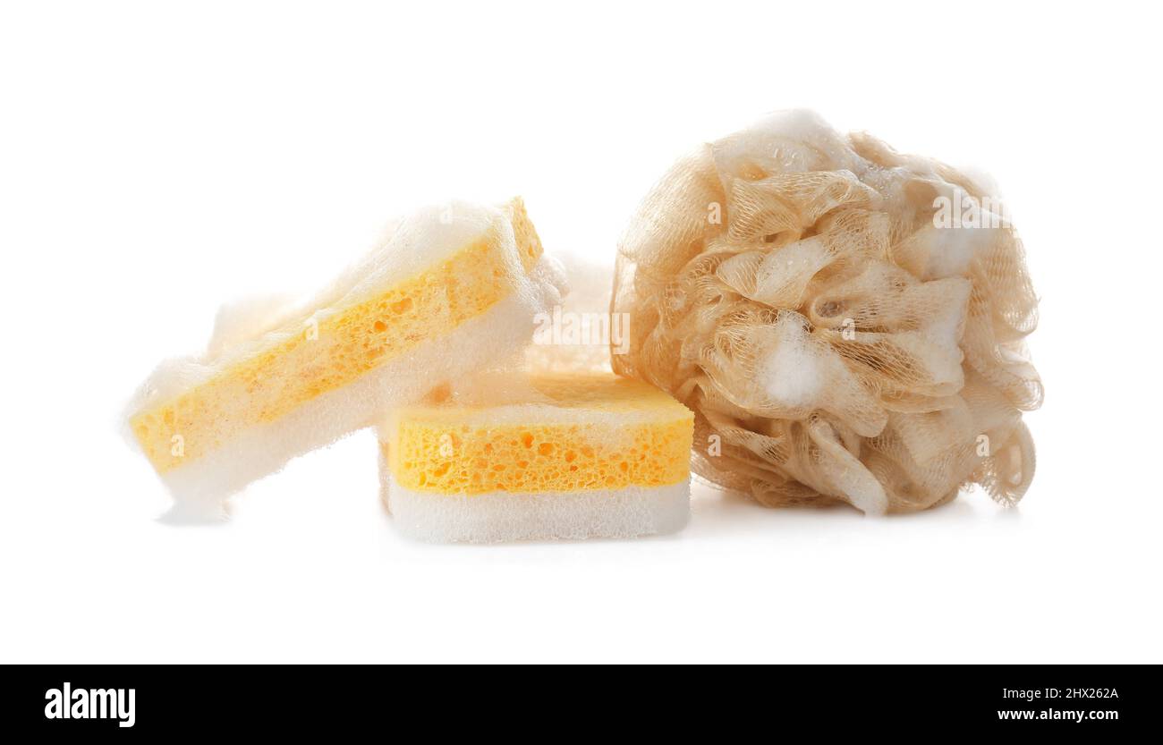 Soft soapy sponges foam hi-res stock photography and images - Alamy