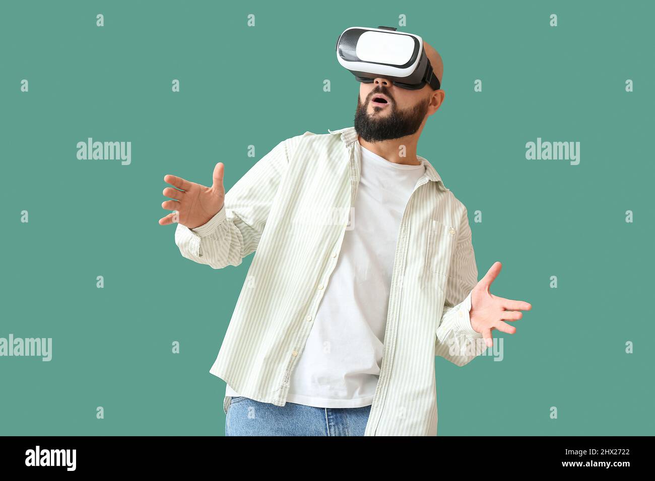 Bald man hi hi-res stock photography and images - Alamy