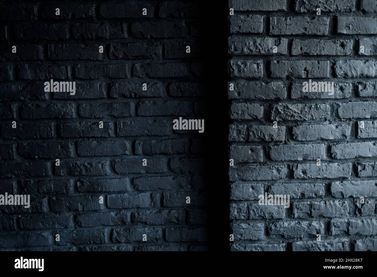 brick wall, brickwork background. dark stone texture Stock Photo - Alamy