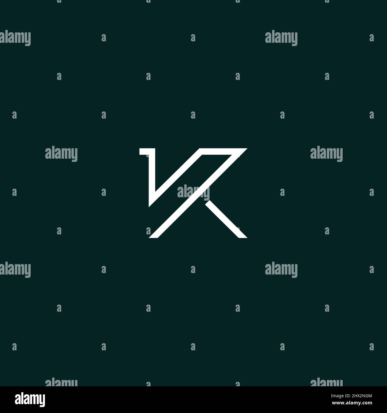 a simple and modern initial K logo Stock Vector Image & Art - Alamy