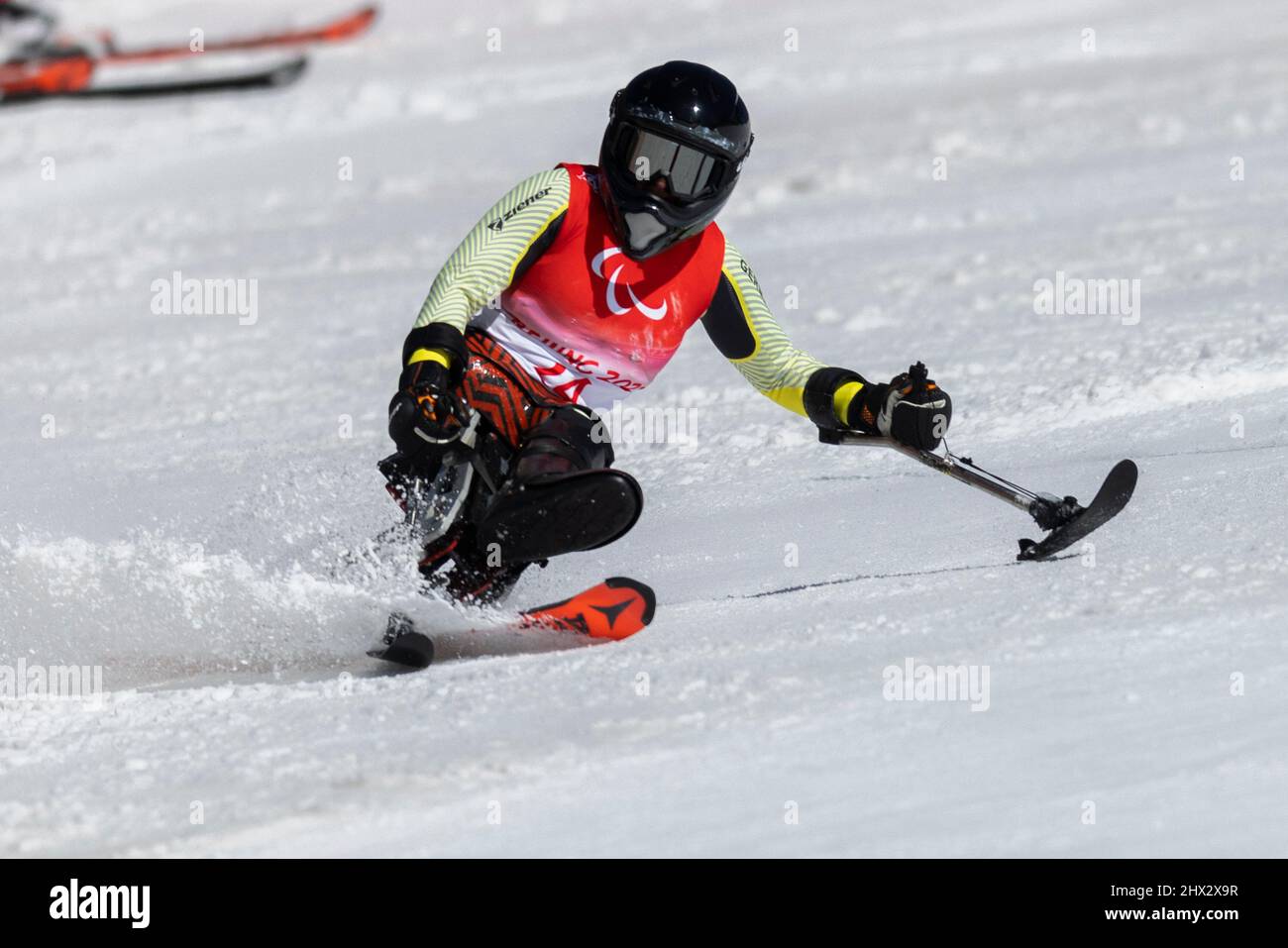 Yanqing (China) / National Alpine Center / 07.03.2022  Para Ski Alpin / Kombination: FORSTER, Anna-Lena (GER) vom BRSV Radolfzell (BAD), geboren am 15 Stock Photo