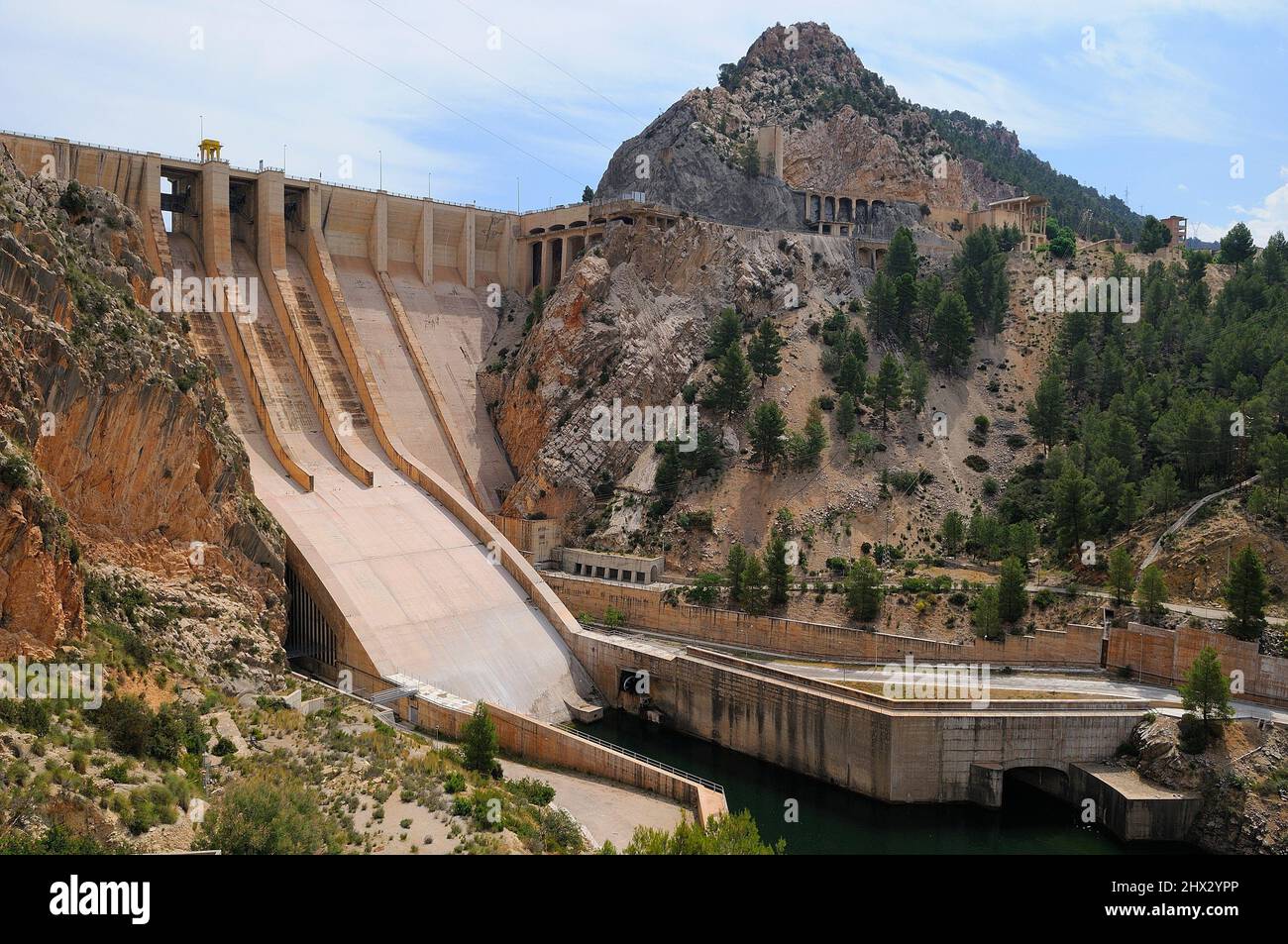 Contreras dam. Cuenca province. Castilla-La Mancha. Spain Stock Photo