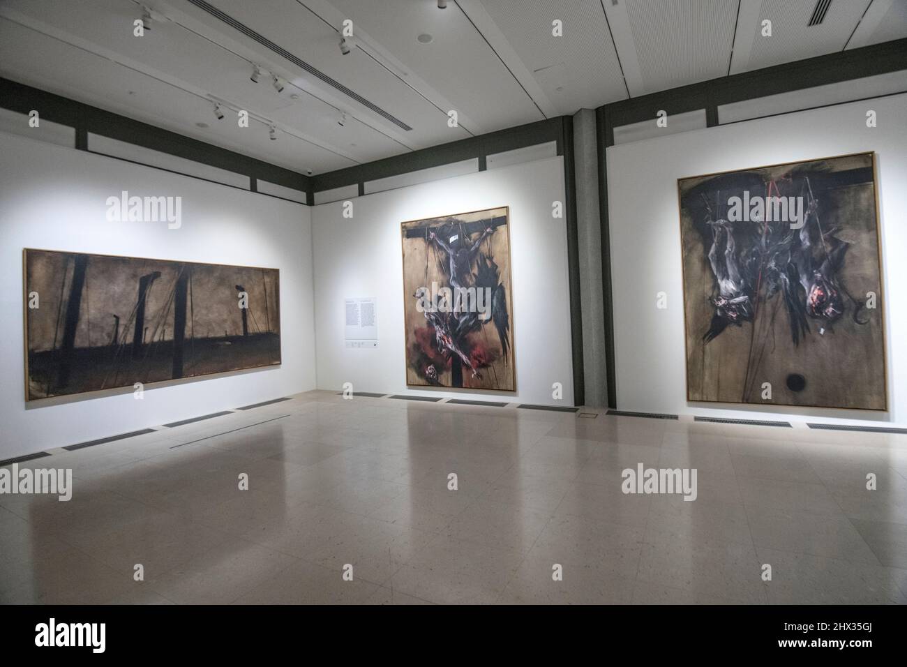 Vladimir Veličković exhibition. Museum of Contemporary Art Belgrade, Serbia Stock Photo Alamy