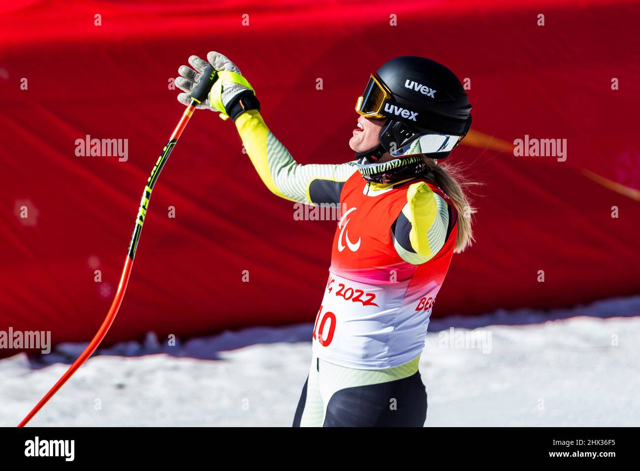 Yanqing (China) / National Alpine Center / 05.03.2022  ROTHFUSS, Andrea (GER) vom SV Mitteltal-Obertal (BAD), geboren am 20.01.1989 in Freudenstadt, p Stock Photo