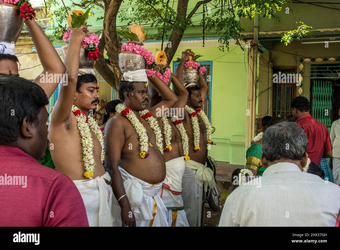 a-religious-festival-in-india-stock-photo-alamy