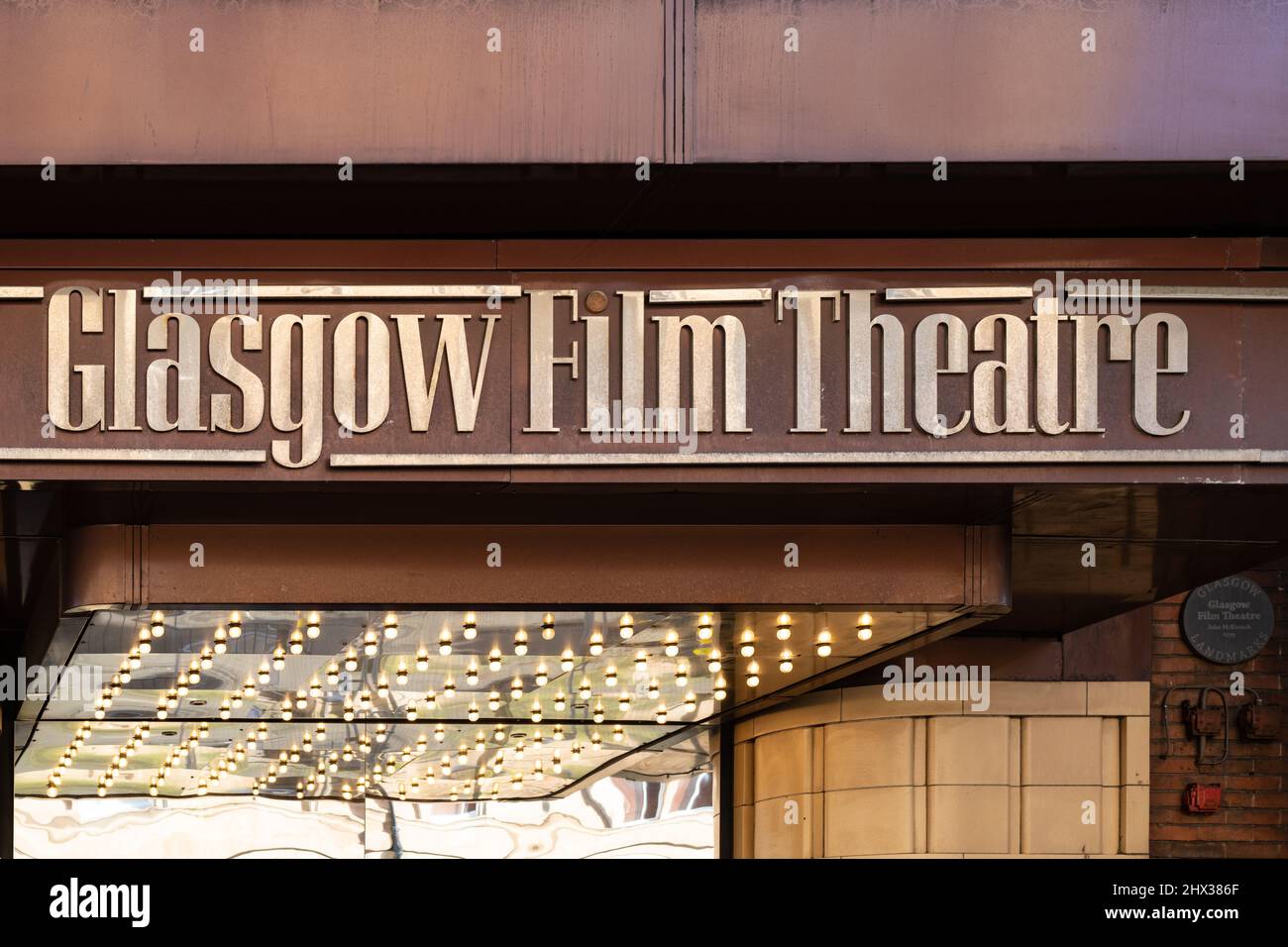 Glasgow Film Theatre Stock Photo Alamy