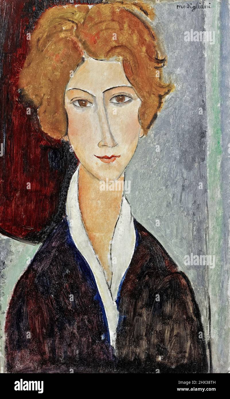 Amedeo modigliani femme femme hi-res stock photography and images - Alamy