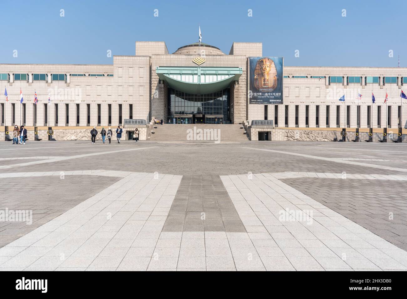 The War Memorial of Korea, a history military museum dedicated to the