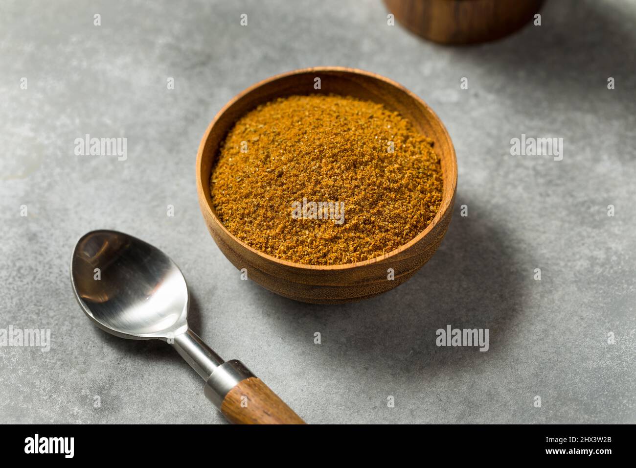 Organic Dry Cajun Spice Seasoning with Paprika Salt and Pepper Stock