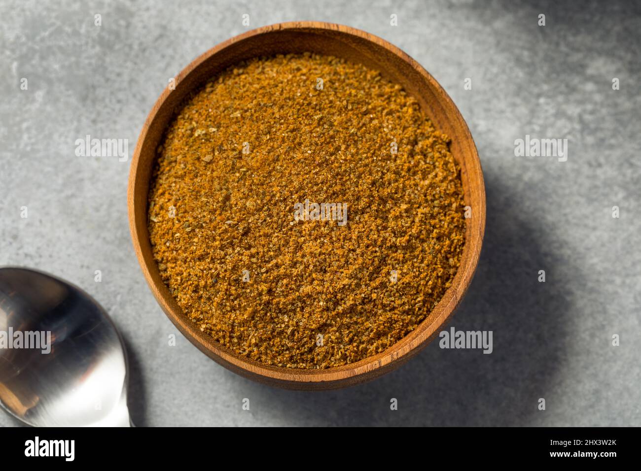Organic Dry Cajun Spice Seasoning with Paprika Salt and Pepper Stock