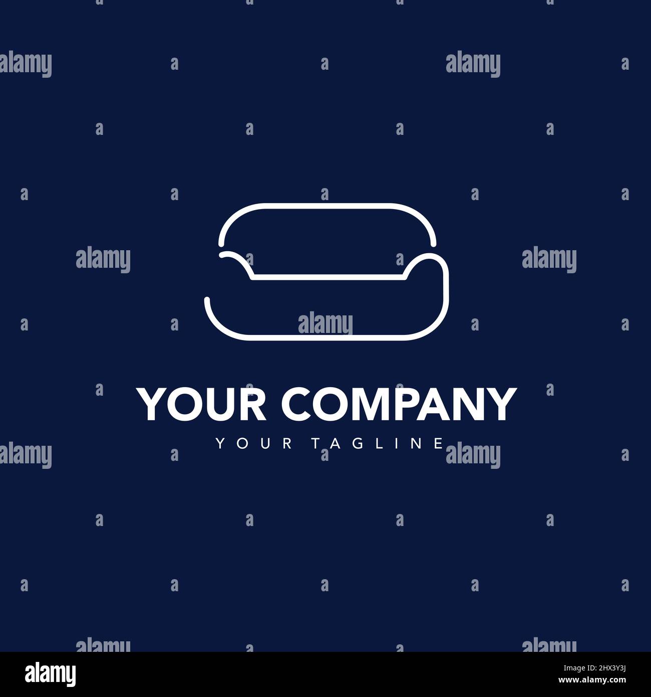 simple and modern furniture company logos Stock Vector Image & Art Alamy