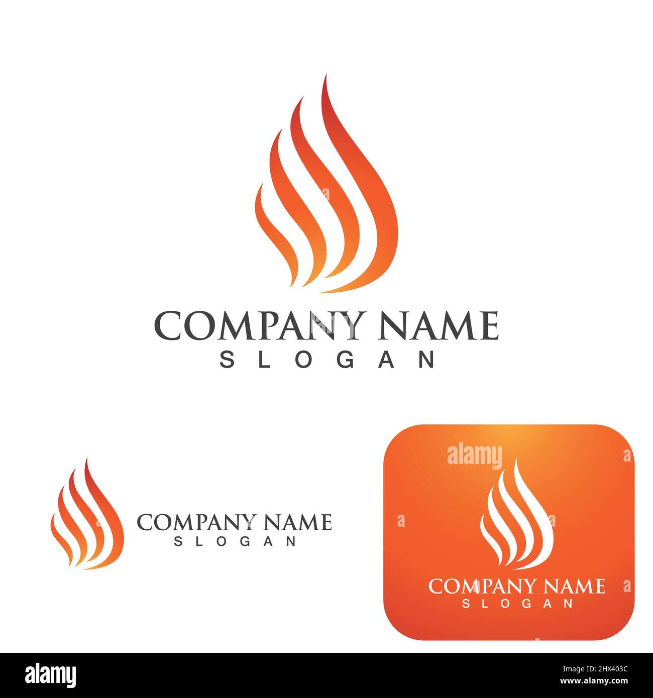 Fire flame vector illustration design template Stock Vector Image & Art ...