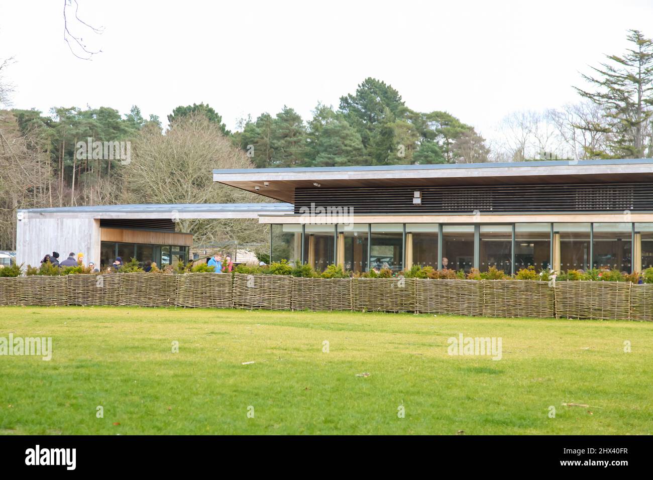 Virginia Water Lake Pavilion and Cafe, Windsor Great Park, Surrey