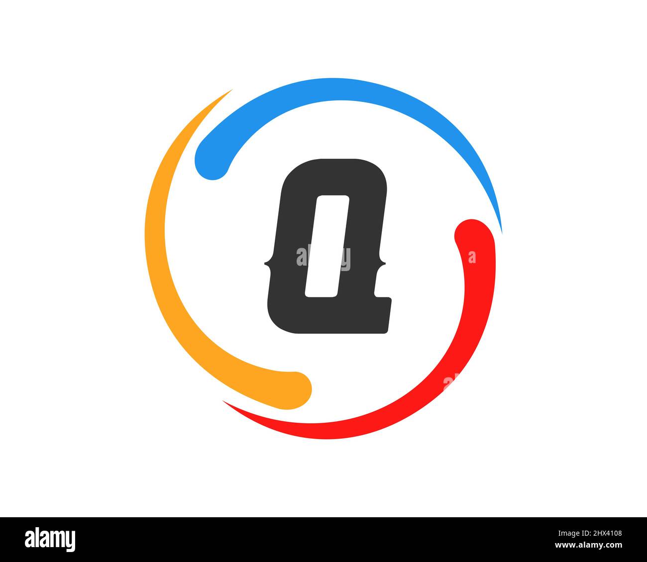 Technology Logo Design On Q Letter Concept. Letter Q Technology Logo ...