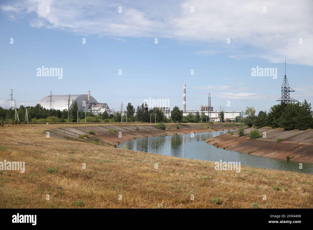 Chernobyl Nuclear Power Plant in Chernobyl Exclusion Zone, Chernobyl ...