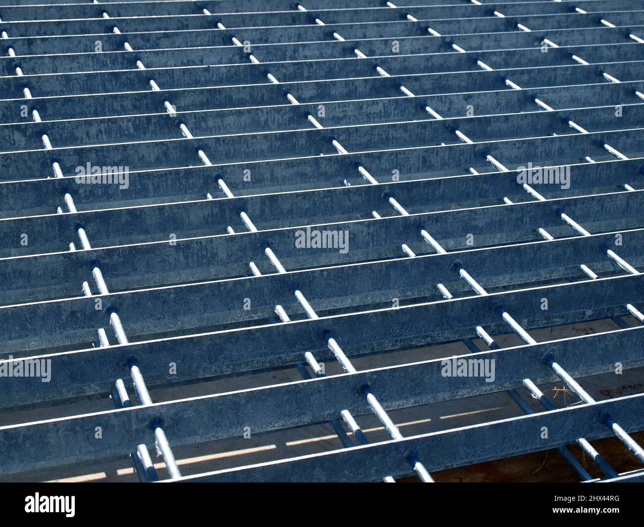 illustration-matal fench-construction Stock Photo
