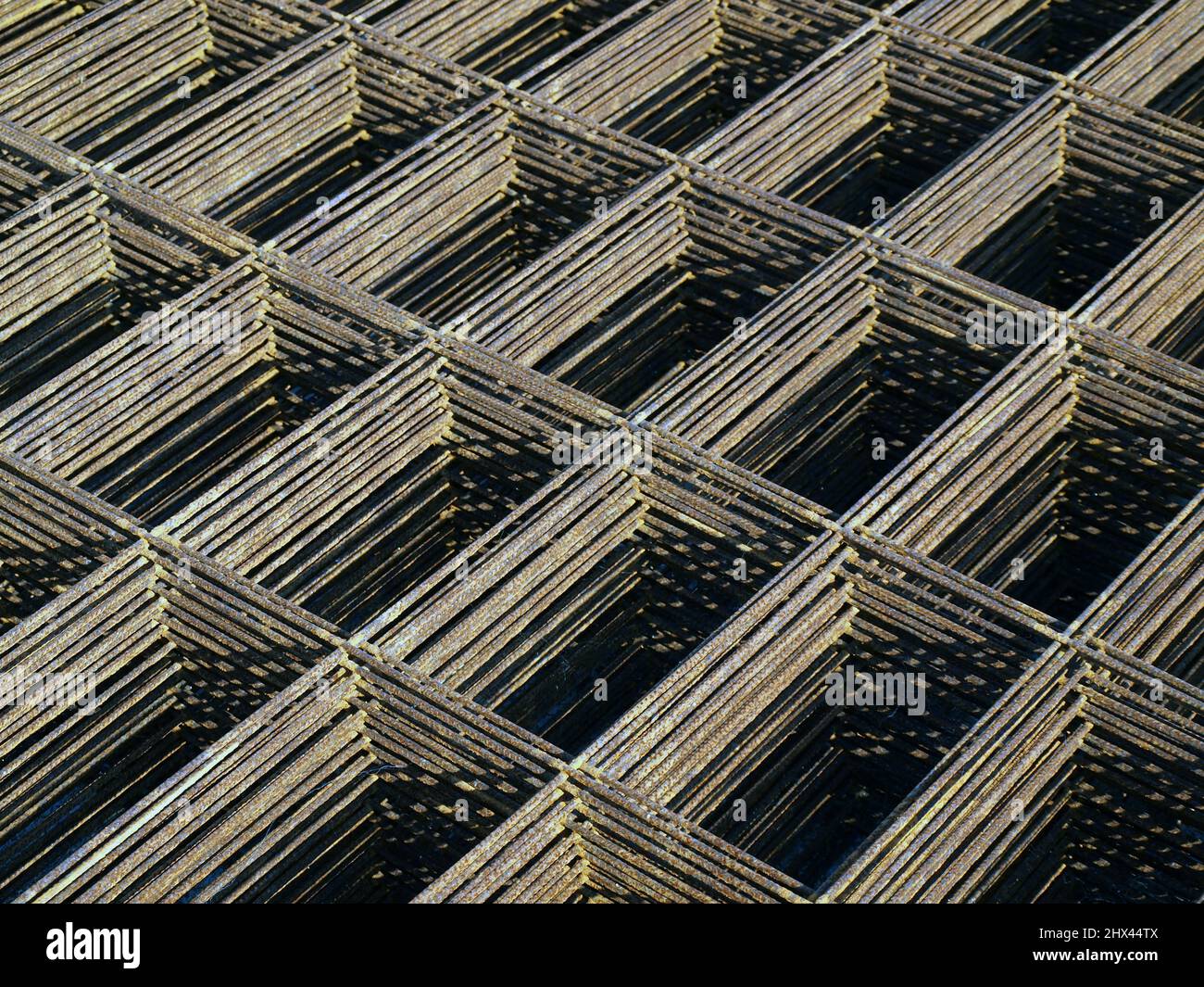 illustration-matal fench-construction Stock Photo