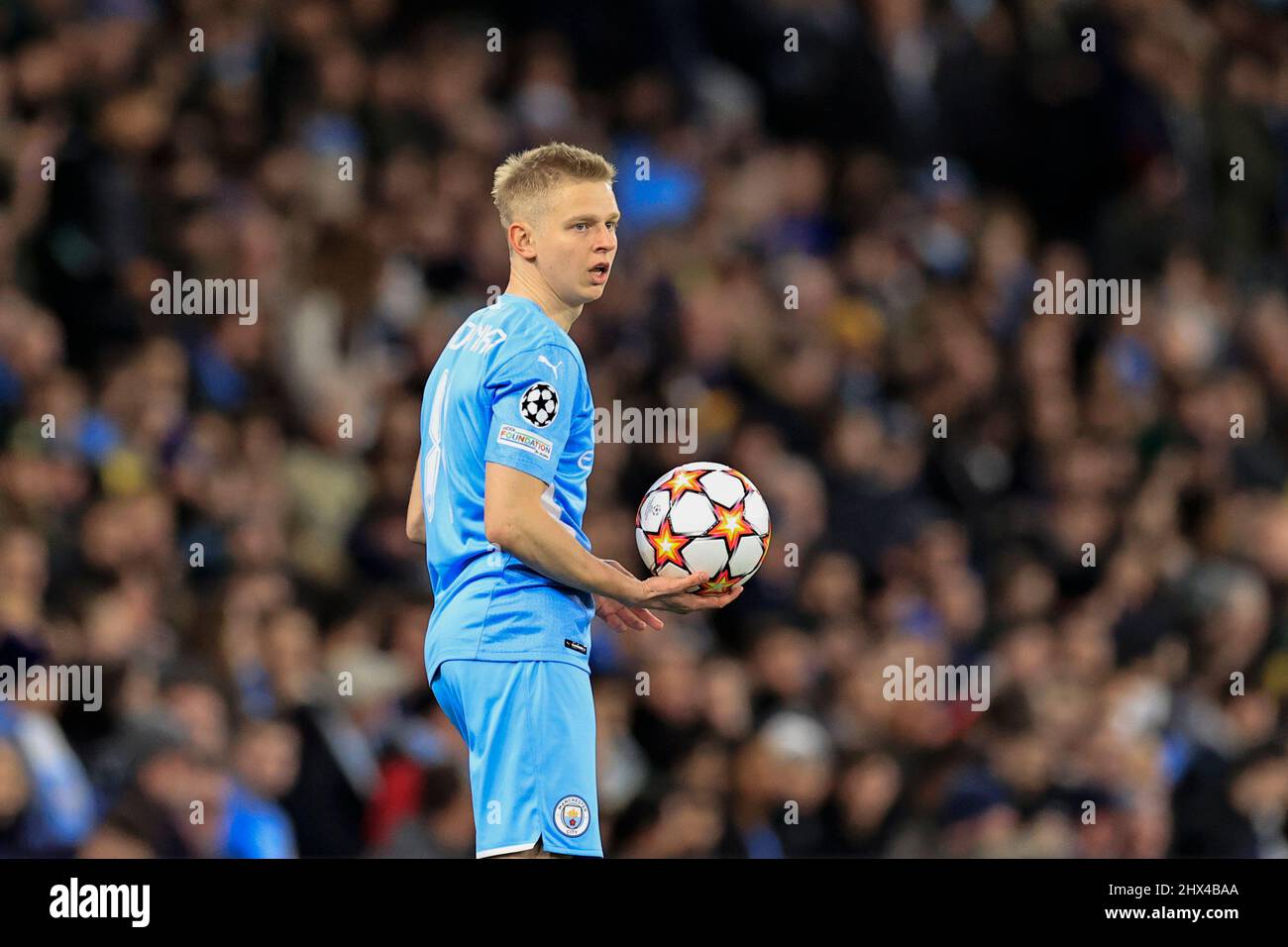 Oleksandr Zinchenko 11 of Manchester City Stock Photo Alamy
