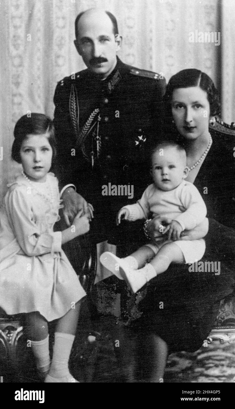 Bulgarian royal family Black and White Stock Photos & Images - Alamy