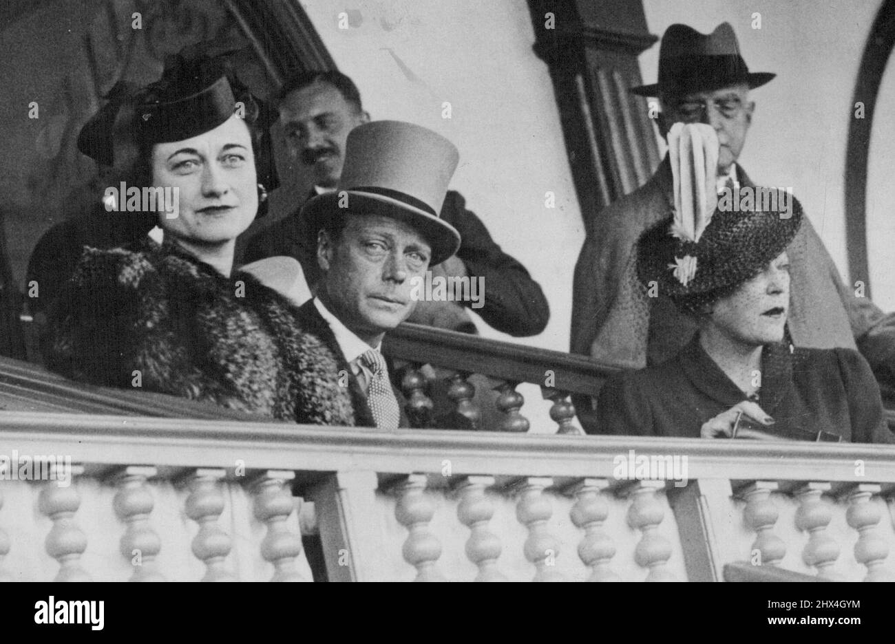 Duke of windsor wallis simpson Black and White Stock Photos Duke of windsor wallis simpson Black and White Stock Photos