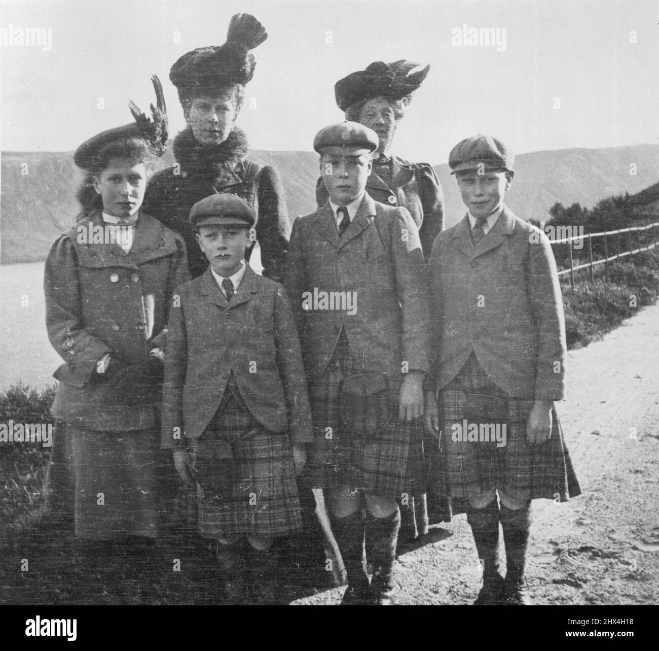 Early incidents in the Life of the Royal Family. H.M. the Queen (as