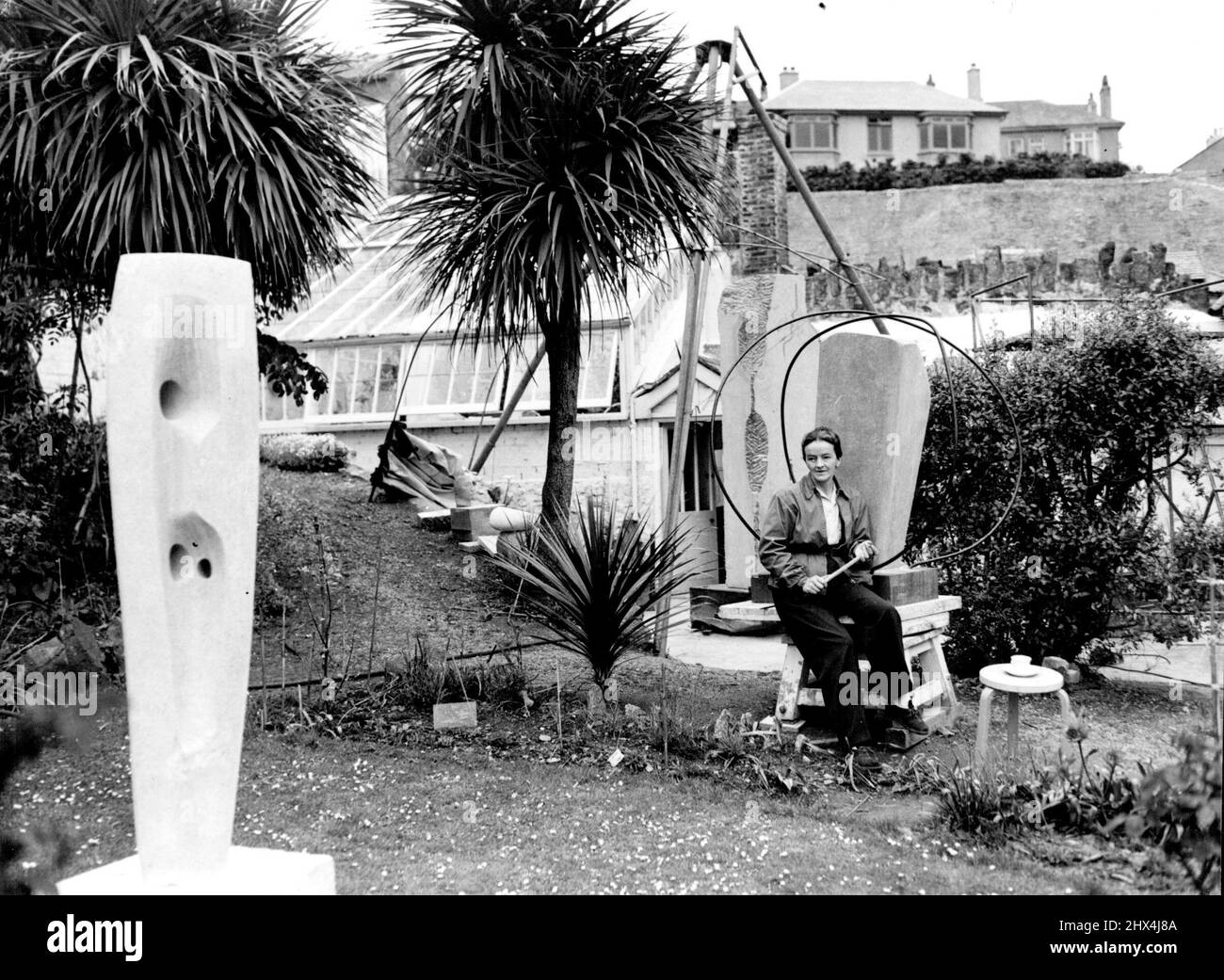 Barbara Hepworth Barbara Hepworth, the World Famous Sculptor seen in