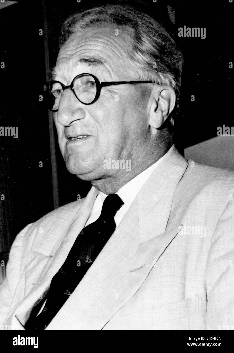 Sir Alan P. Herbert. November 05, 1955. Stock Photo