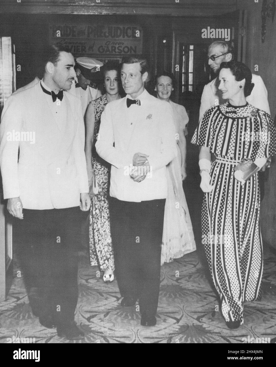 Duke of windsor wallis simpson Black and White Stock Photos Duke of windsor wallis simpson Black and White Stock Photos