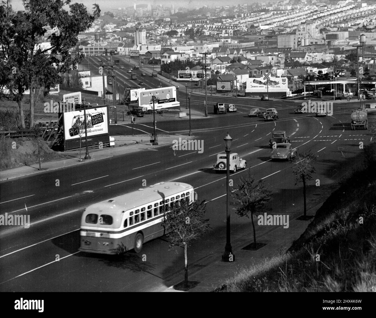 Bayshore boulevard Black and White Stock Photos & Images Alamy