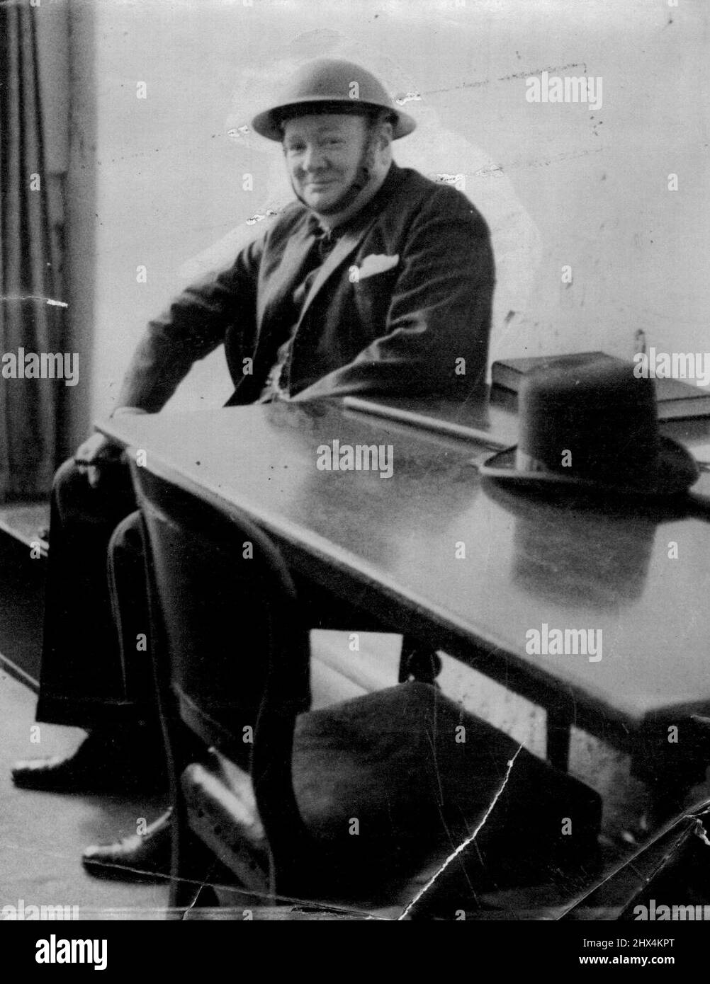 Mr. Winston Churchill temporarily 