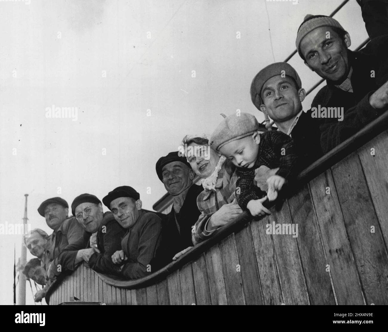 To cross atlantic these estonian refugees hires stock photography and