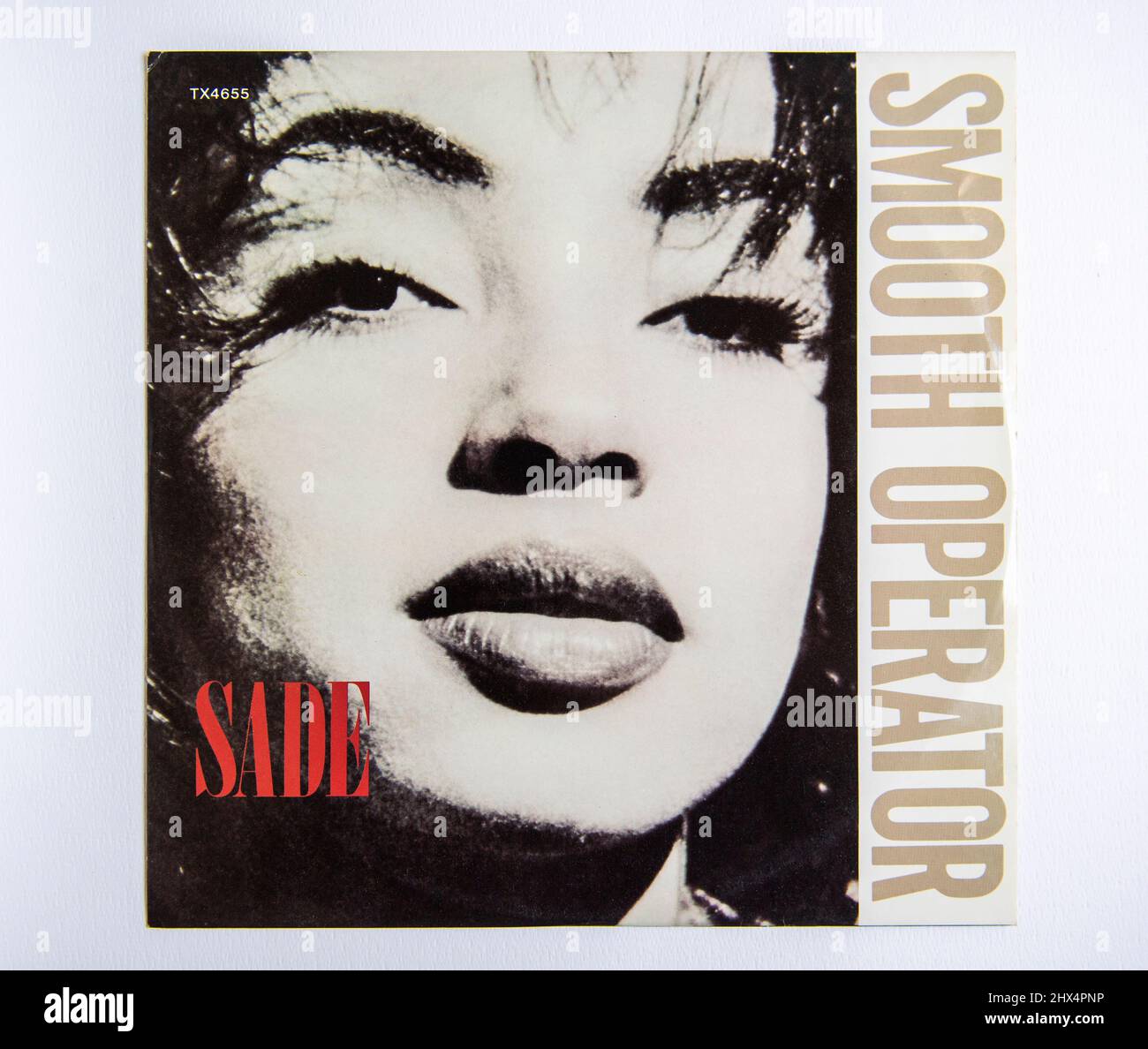 Picture cover of the 12 inch single version of Smooth Operator by Sade,  which was released in 1984 Stock Photo - Alamy