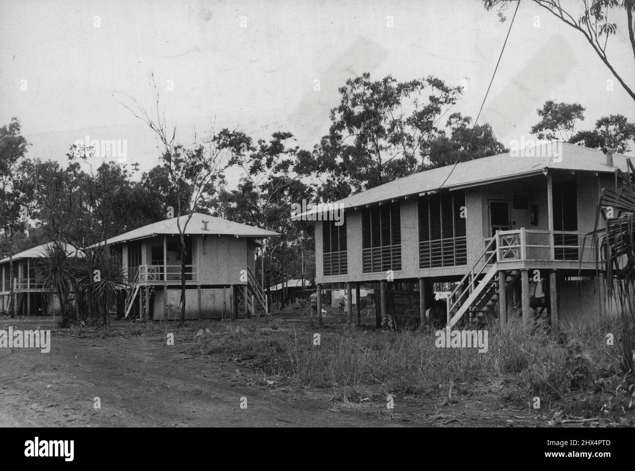 Rum Jungle, Bachelor the town of the uranium fields.. This shot shows