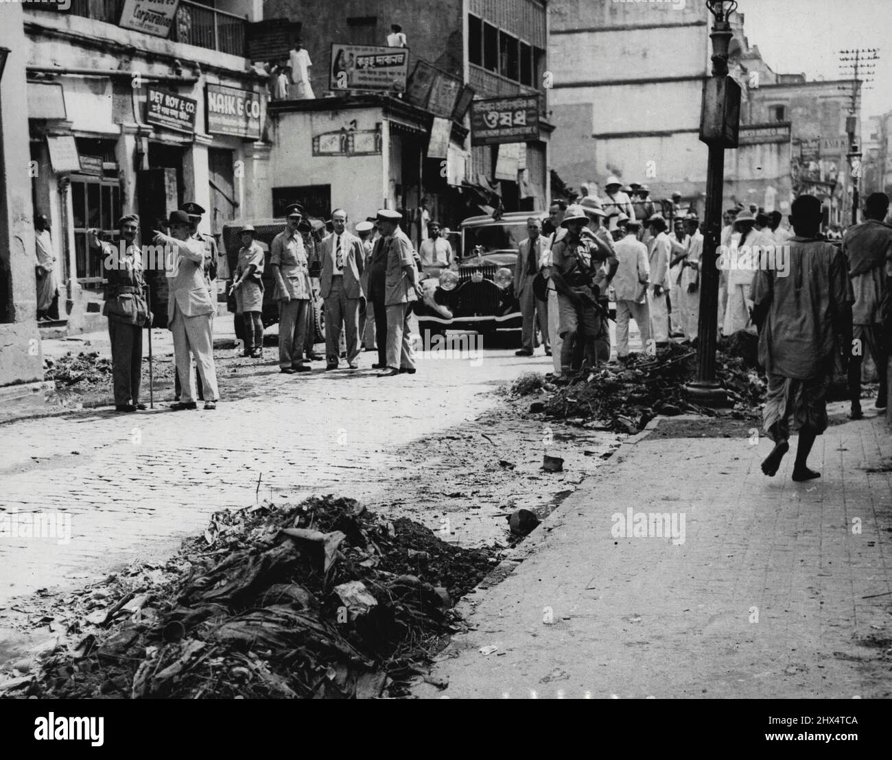 Calcutta 1946 hi-res stock photography and images - Alamy