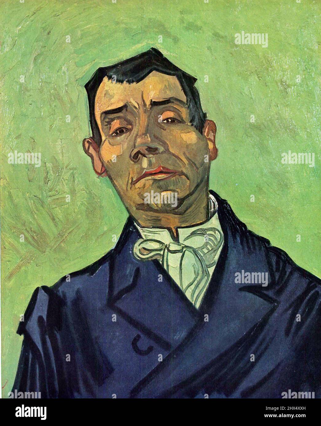 Vincent van Gogh, Bildnis eines Schauspielers (1888), Portret aktora, Portrait of an Actor, Retrato de un actor, 文森特·梵高, 演員的肖像, וינסנט ואן גוך Stock Photo