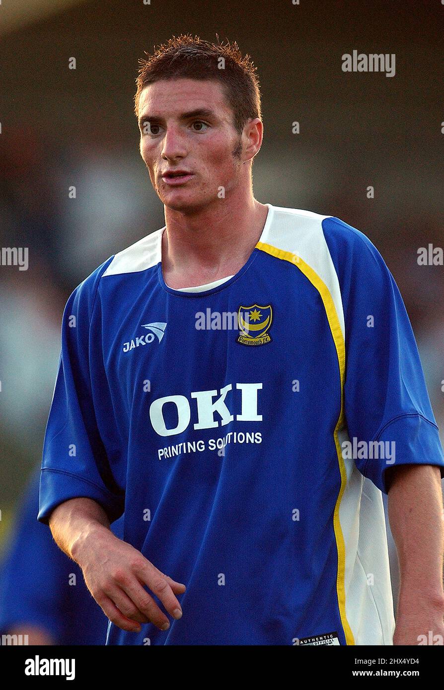 PORTSMOUTH FC JULY 2005 JAMES KEENE PIC MIKE WALKER, 2005 Stock Photo