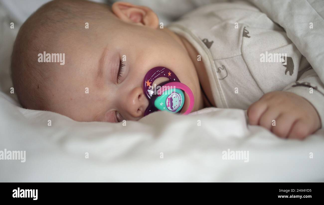 infancy, childhood, development, medicine and health concept closeup