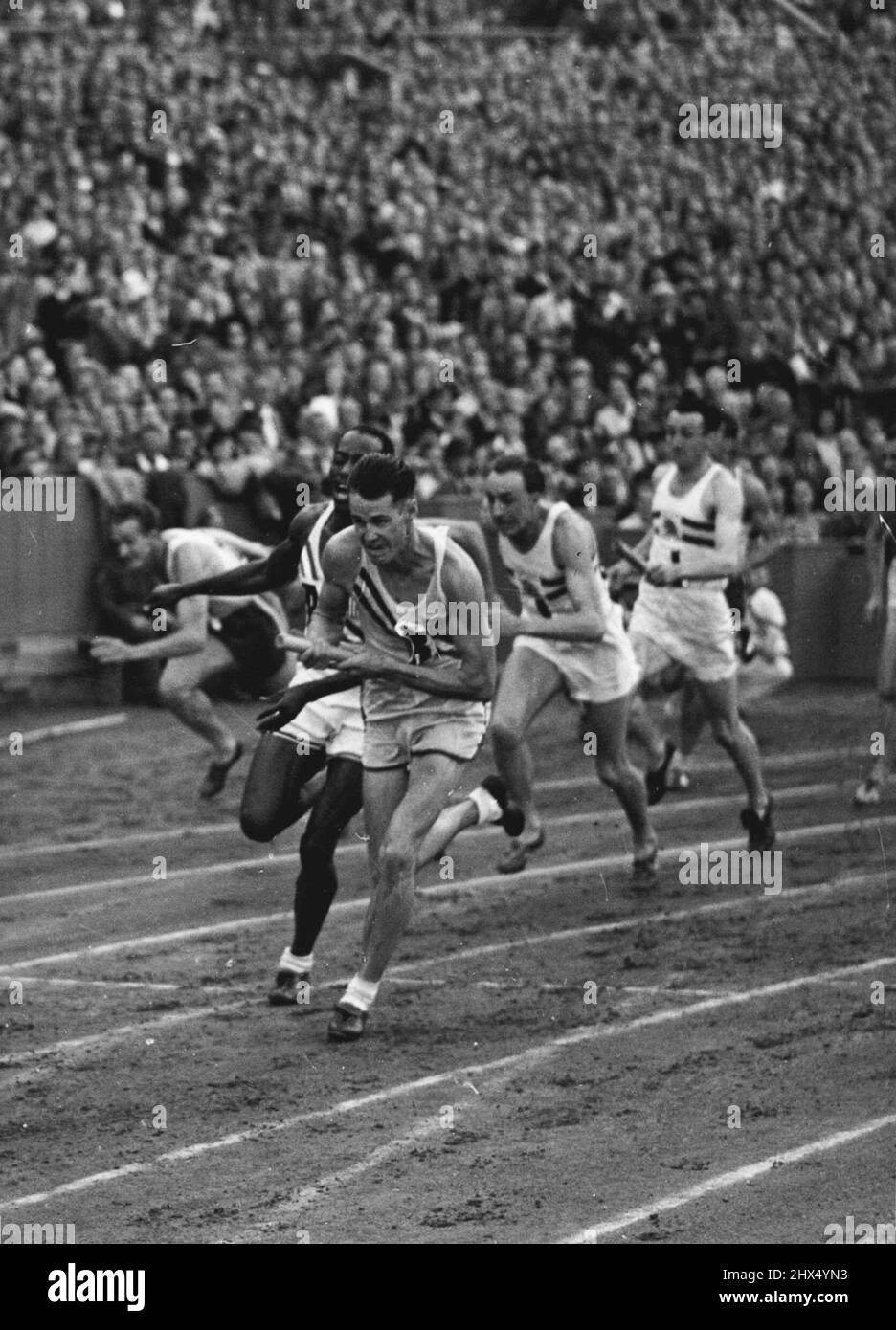 London XIVth Olympiad 1948. Athletics At Empire Stadium Wembley: H ...