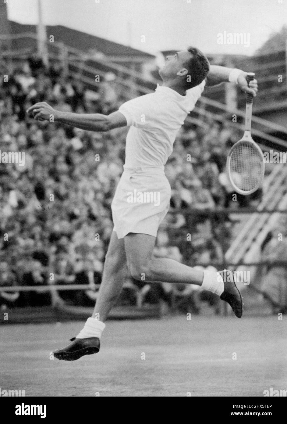 Photo Presse 1953 – Tennis Vic Seixas Et Lewis Hoad, Vintage N&B