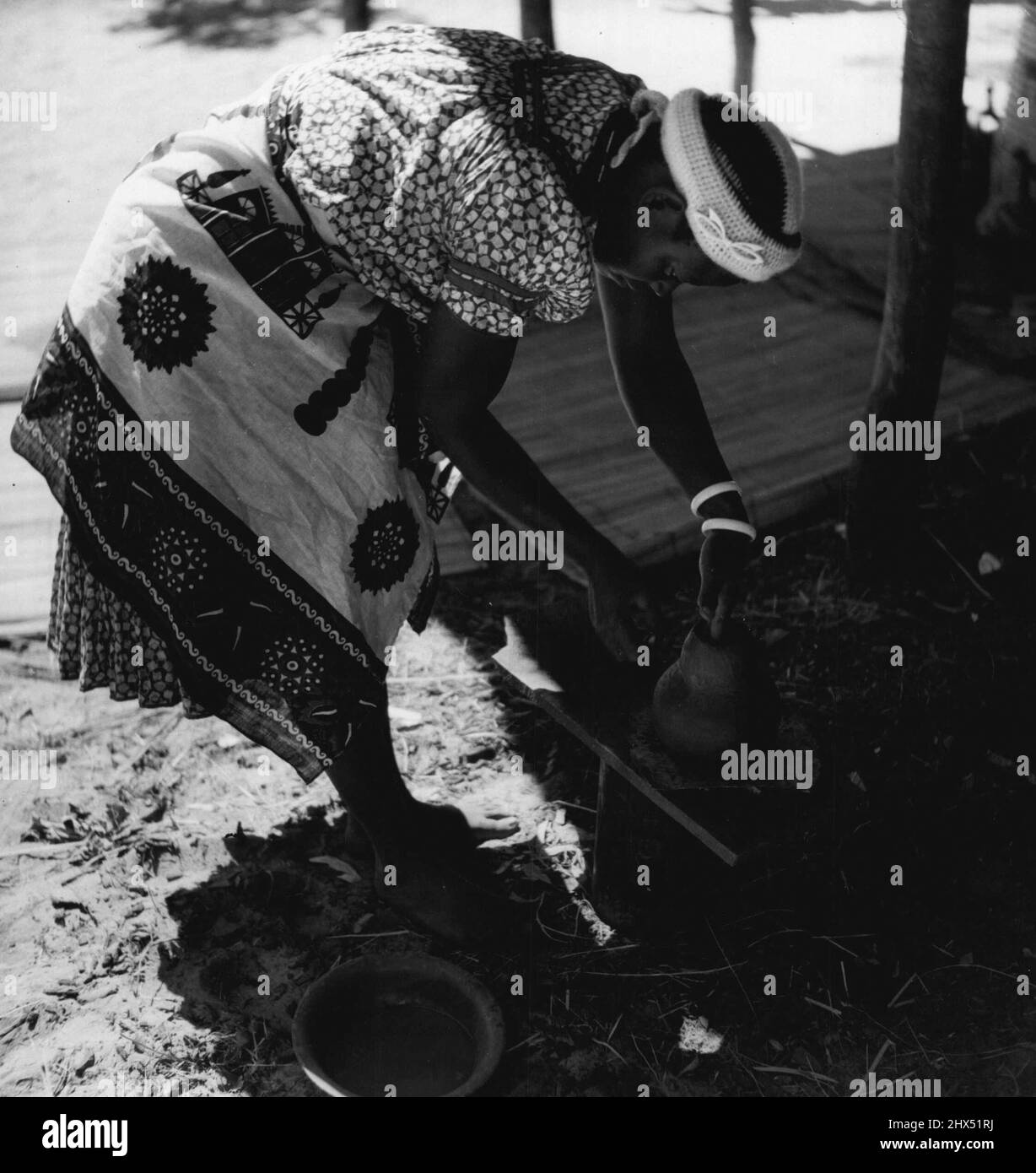 The Craftsmen Of Barotseland -- Another home craft in which the Barotse ...