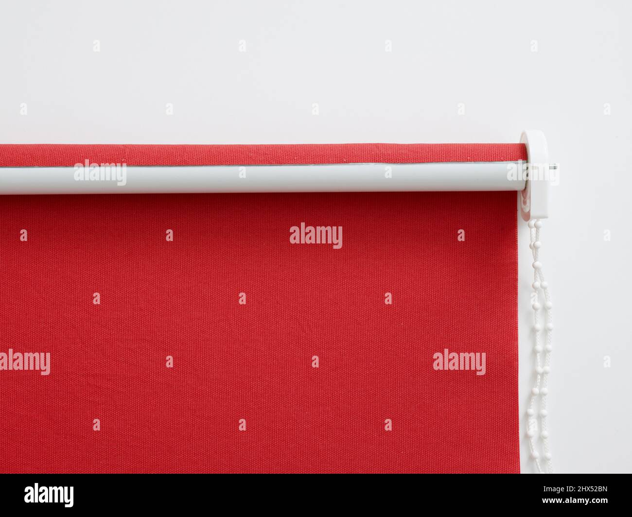 Making a roller blind, attaching the fabric, fixing the fabric to the