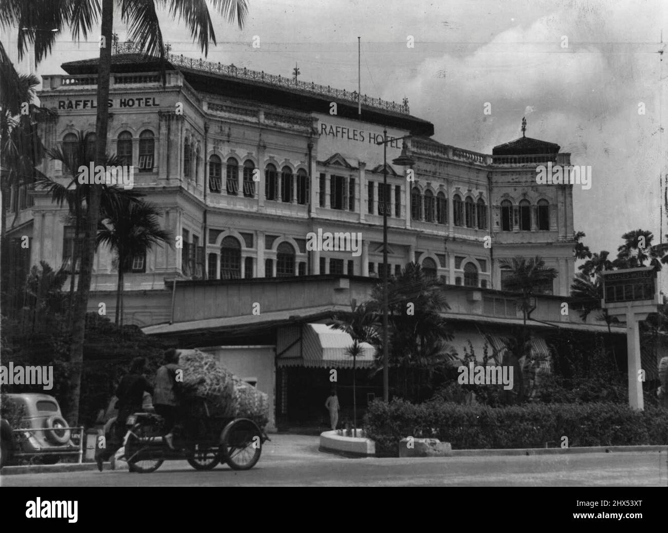 MuchFamed Raffles Hotel, noted as a place of Lavish Entertainment
