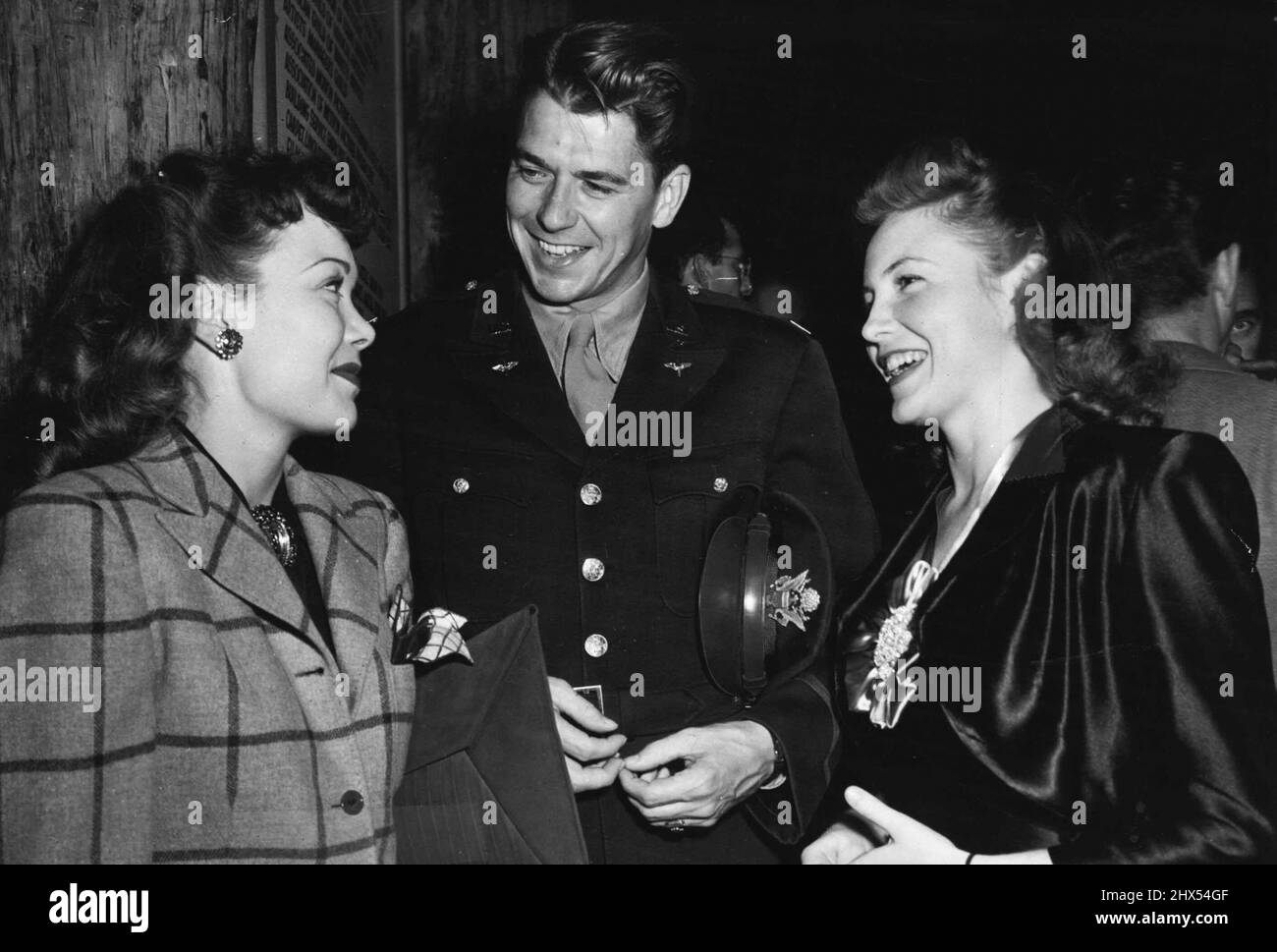 Ronald Reagan Scene from film. January 1, 1944. (Photo by Floyd