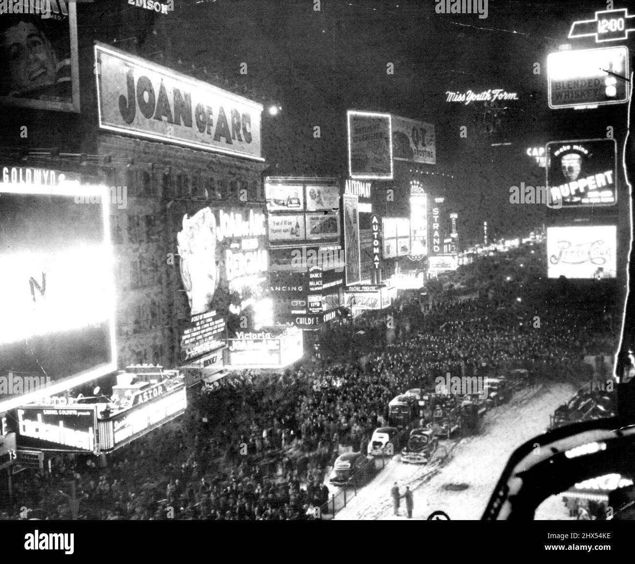 Times Square New Years Eve/ダン ウェイナー/ポスター 1951 DAN WEINER Times Square NEW YORK New Years Eve | eBay
