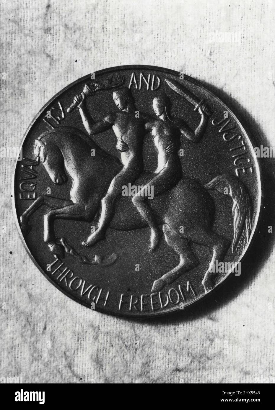 Medals & Medallions Misc. May 21, 1951 Stock Photo Alamy