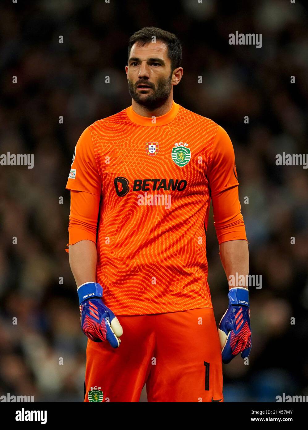 Sporting Lisbon goalkeeper Antonio Adan during the UEFA Champions