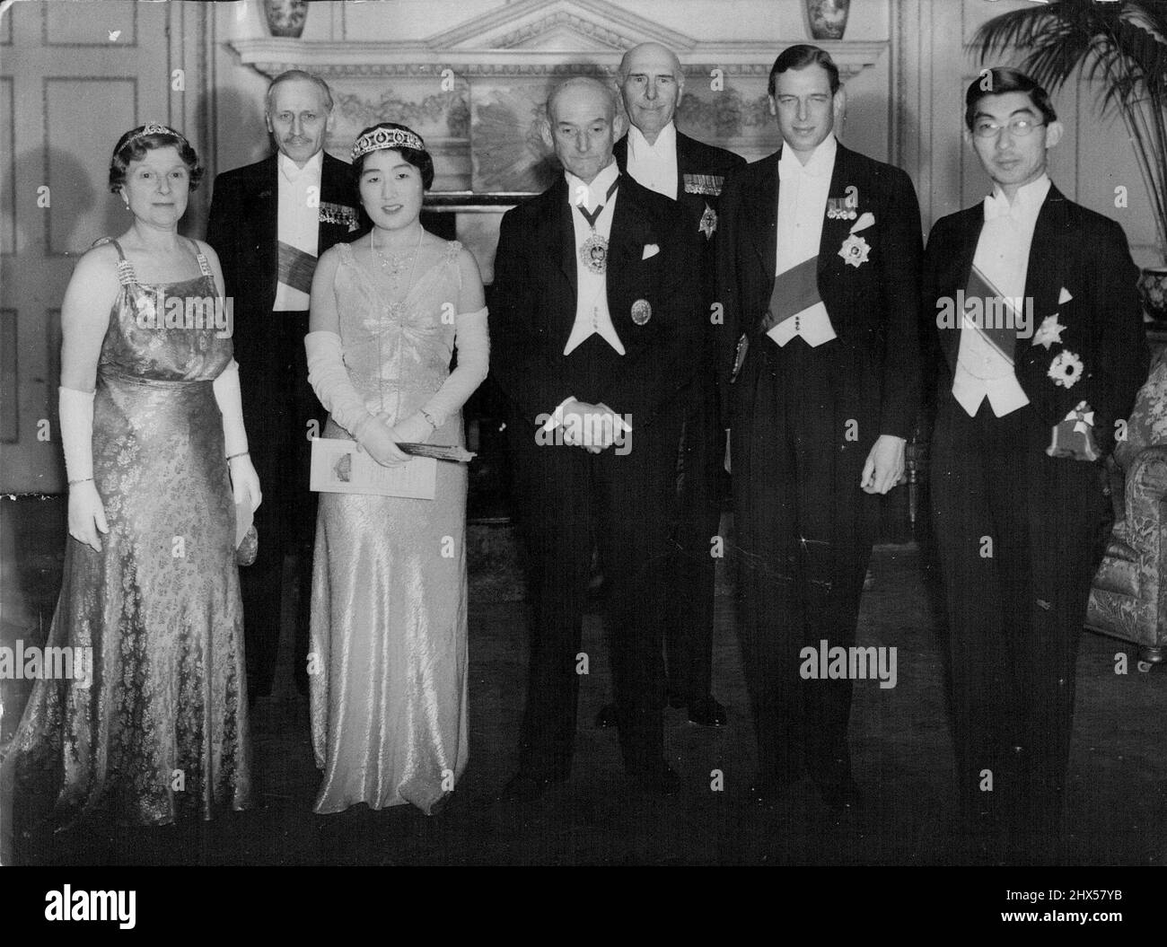 1937 coronation guests hi-res stock photography and images - Alamy